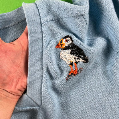 70s Puffins Sweater- S