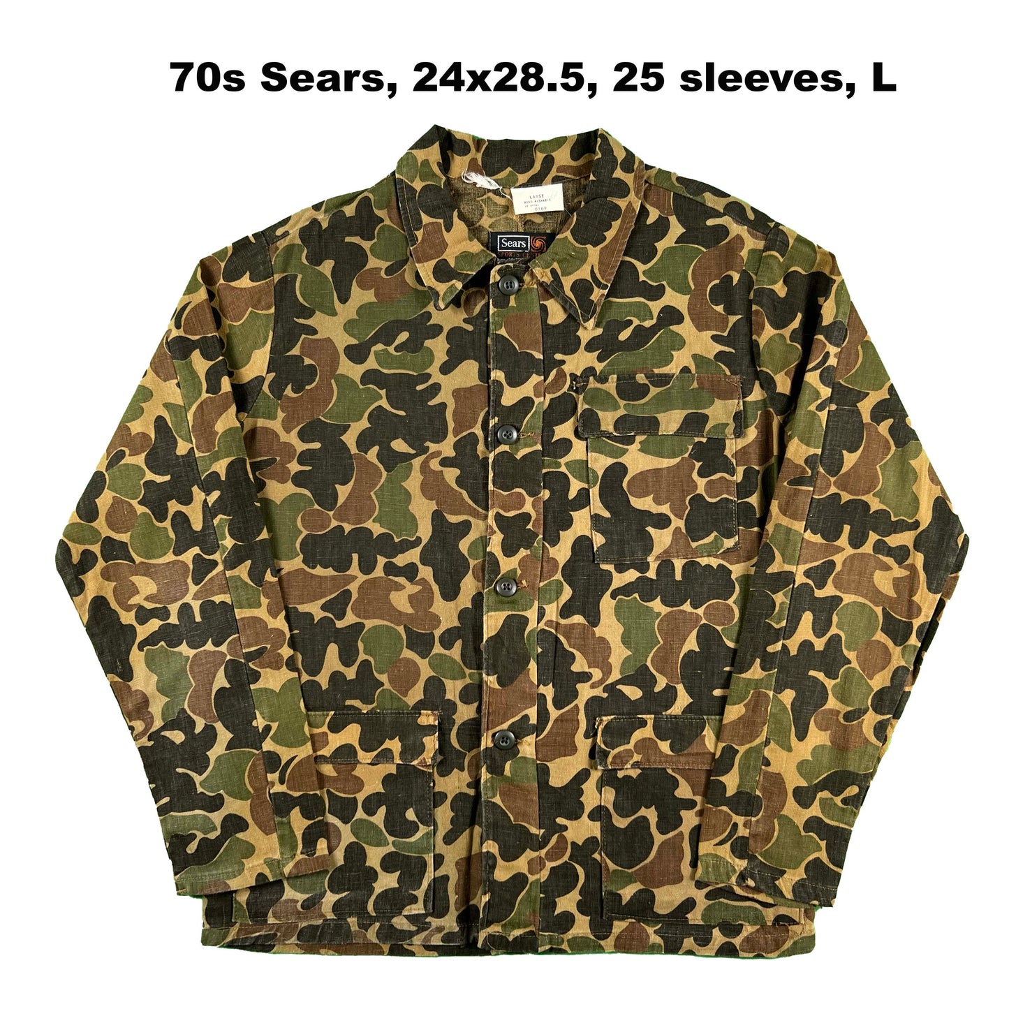 Vintage Duck Camo Utility Shirts- SELECT SHIRT