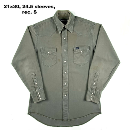Vintage 100% Cotton Wrangler Western Shirts- SELECT SHIRT