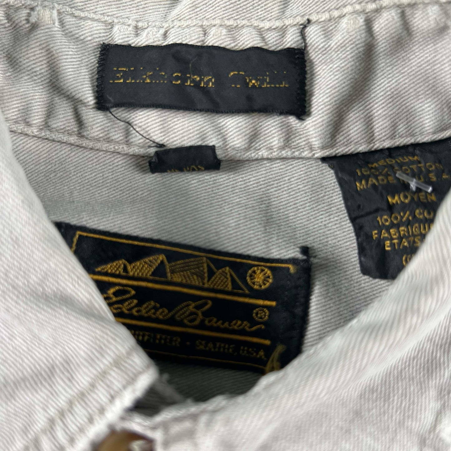 Vintage Eddie Bauer Elkhorn Canvas Shirts- SELECT SHIRT