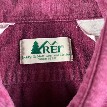 Vintage R.E.I 100% Cotton Chamois Shirts- SELECT SHIRT