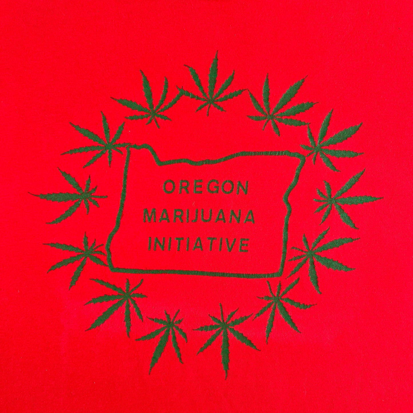 80s Oregon Marijuana Initiative Tee- S