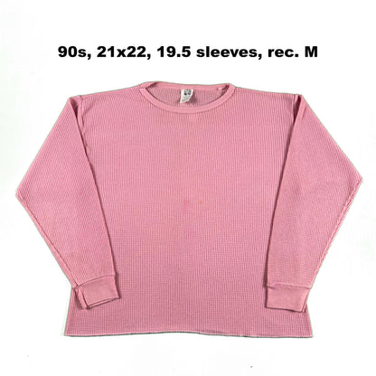 Vintage Various Colored Waffle Knit Thermals- SELECT SHIRT