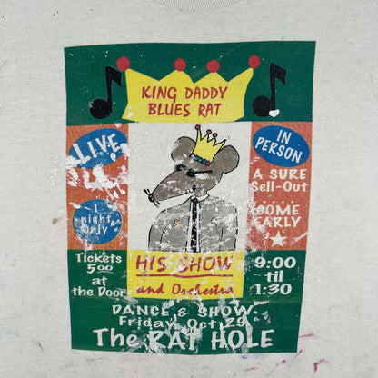 90s King Daddy Blues Rat Painter's Tee- XS