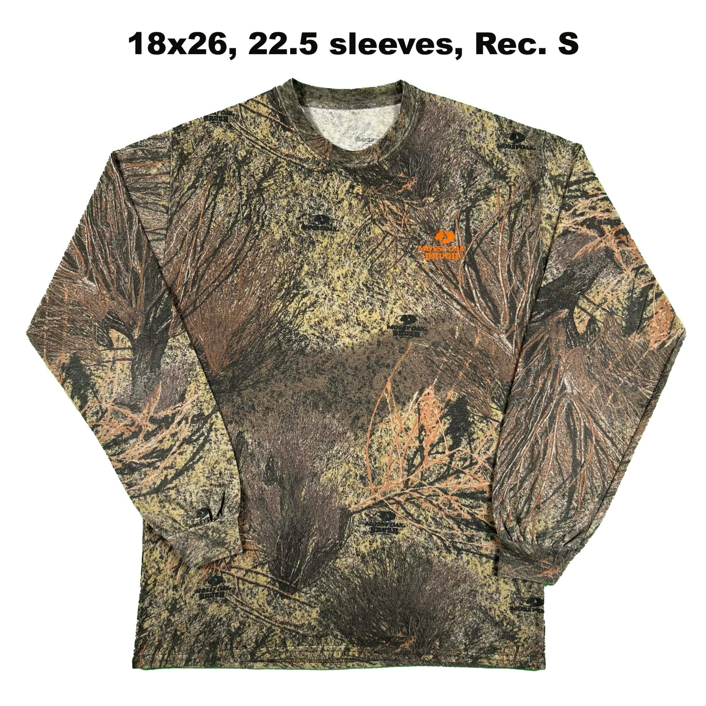 Vintage Blank Camo Long Sleeve Tees- SELECT SHIRT