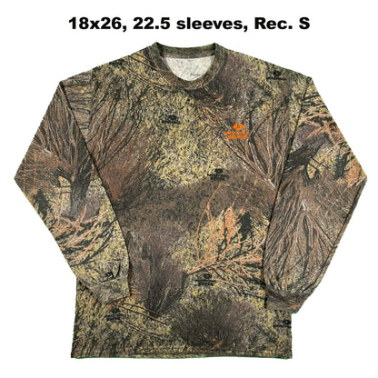 Vintage Blank Camo Long Sleeve Tees- SELECT SHIRT