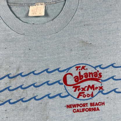 80s Newport Beach Tex-Mex Food Tee- S