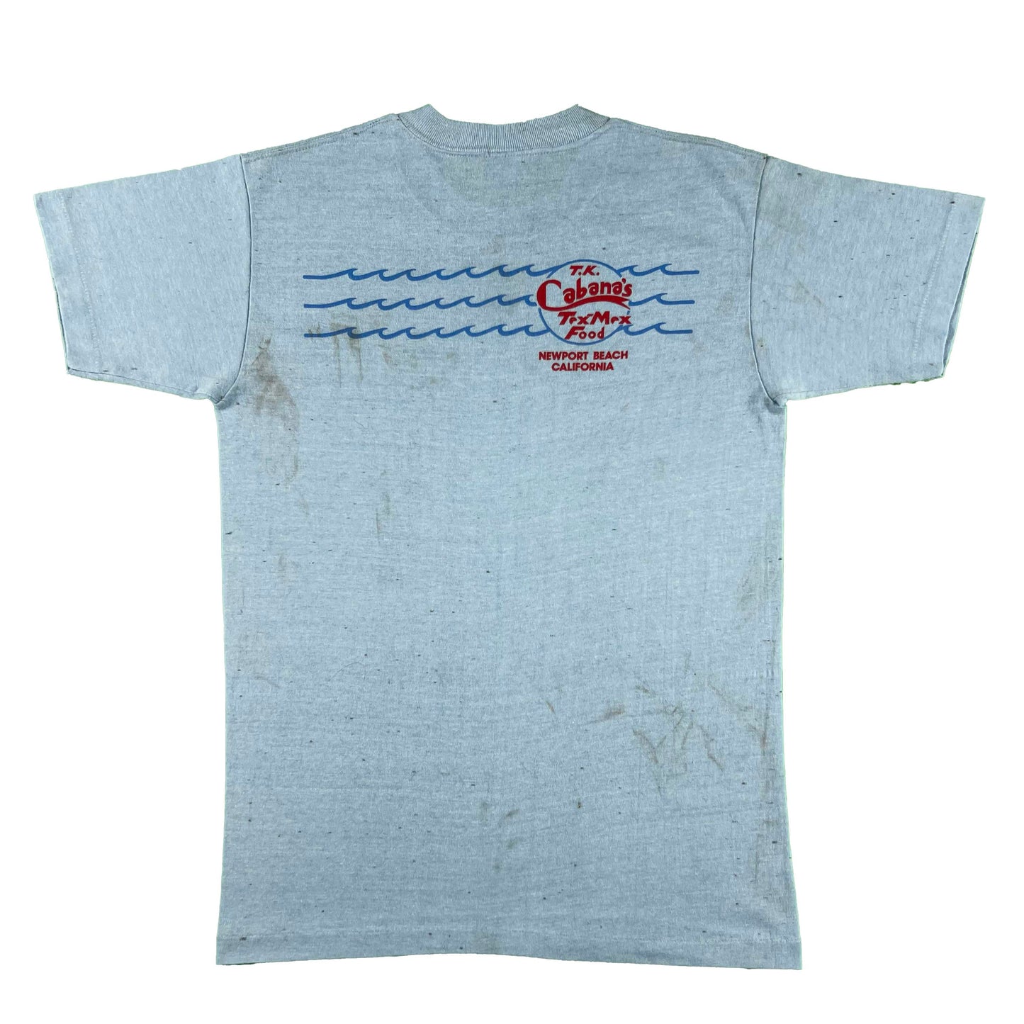 80s Newport Beach Tex-Mex Food Tee- S