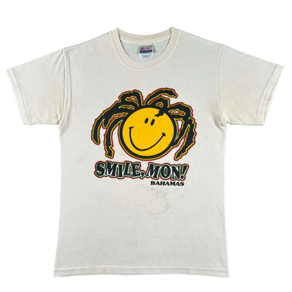 00s 'Smile, Mon!' Smiley Tee- S