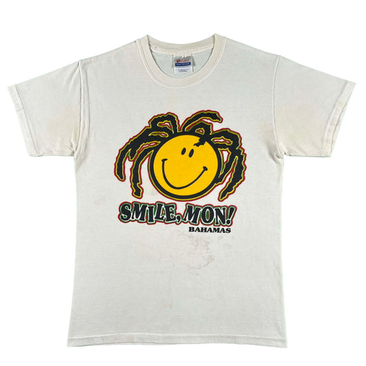 00s 'Smile, Mon!' Smiley Tee- S