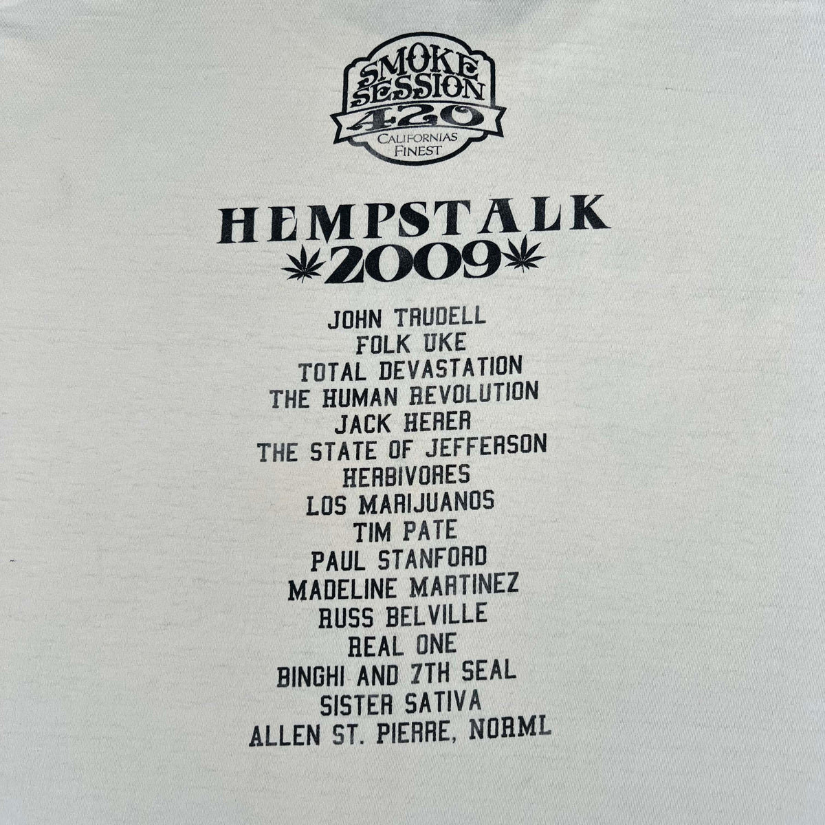 2009 Potland Hempstalk Thrashed Tee- XXL