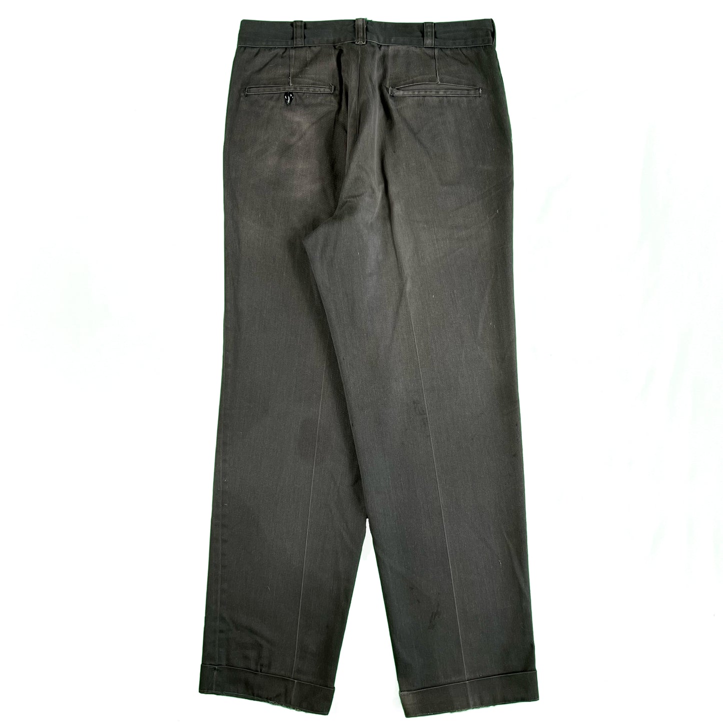60s Faded Black/Grey Sears Work Pants-30x30,31x31