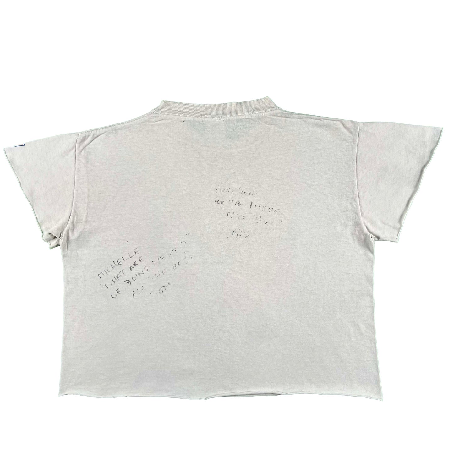 90s British Soccer Crop Tee- M