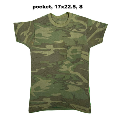 Vintage Blank Camo Tee- SELECT SHIRT