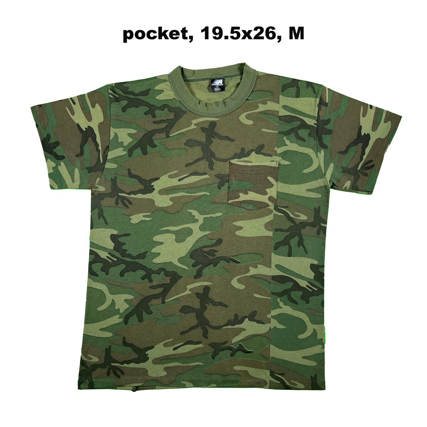 Vintage Blank Camo Tee- SELECT SHIRT