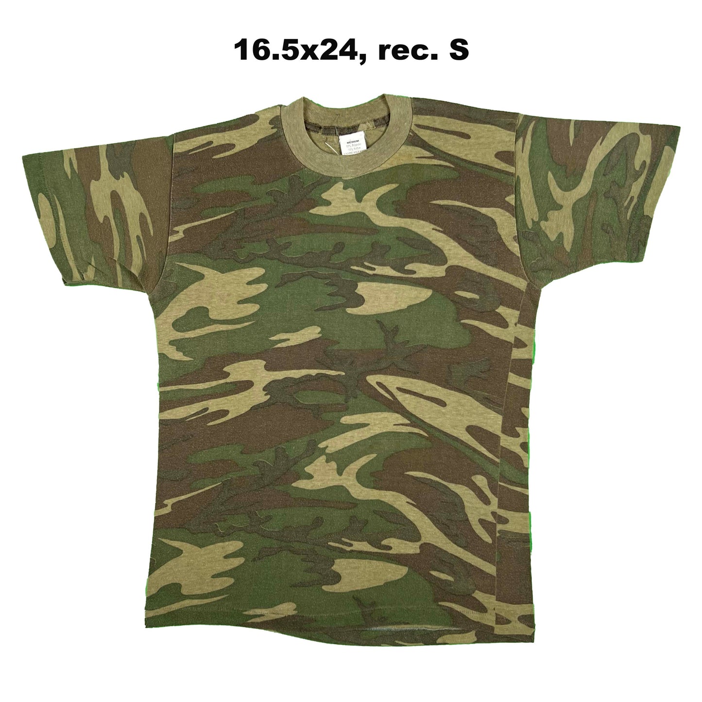 Vintage Blank Camo Tee- SELECT SHIRT