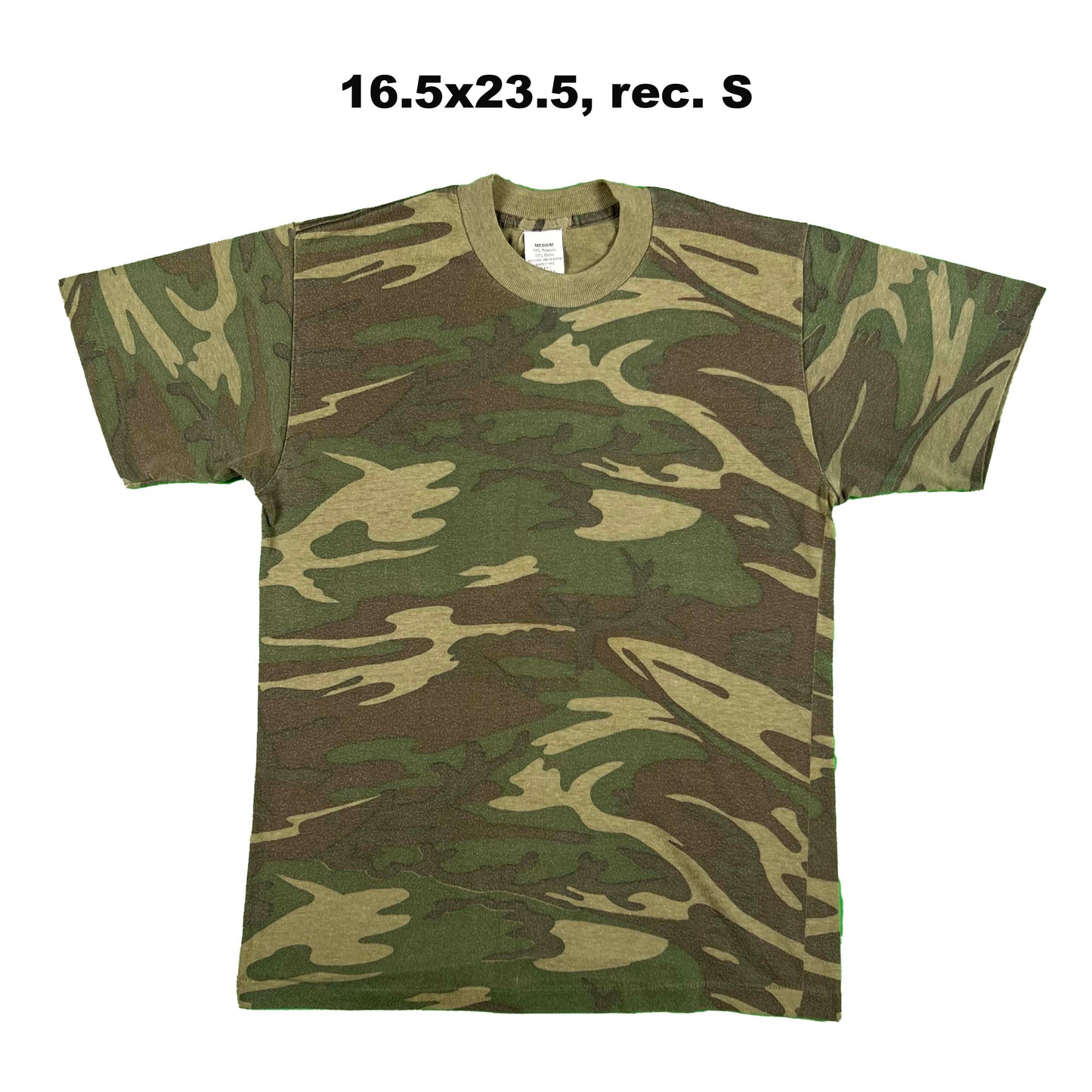 Vintage Blank Camo Tee- SELECT SHIRT