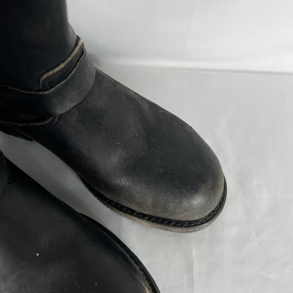 90s Black Engineer Boots- 8 M's, 9.5 W's