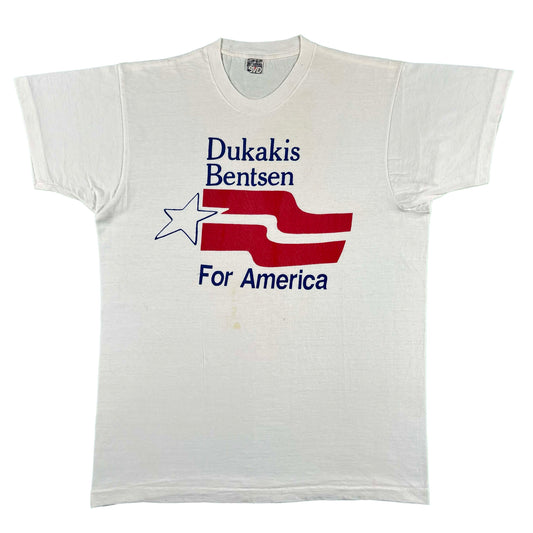 80s Dukakis Bentsen Tee- L