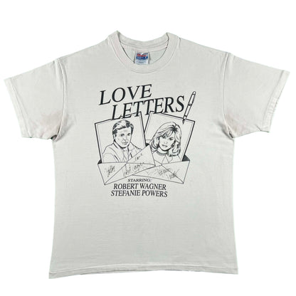 90s Robert Wagner & Stefanie Powers Tee- L