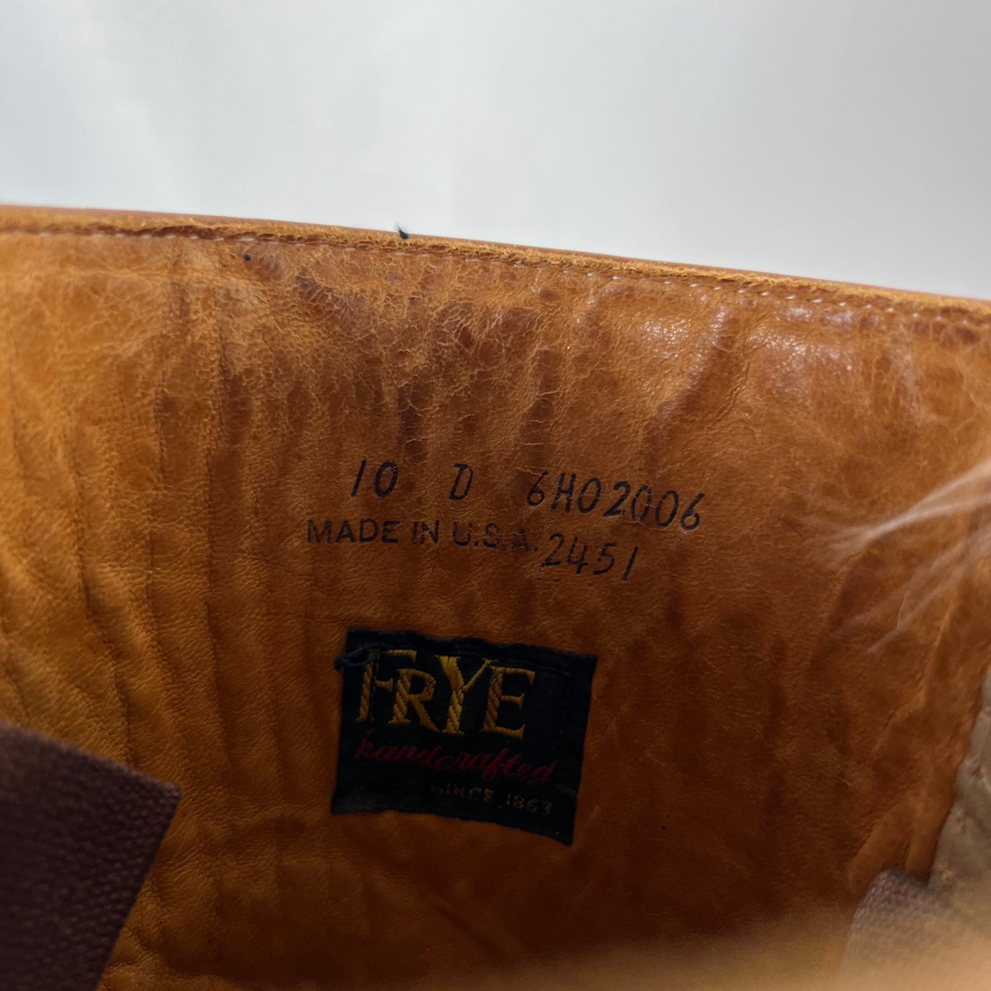 70s Frye Black Label Campus Boots- 10 M's, 11.5 W's