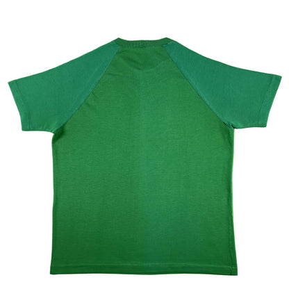 70s Two Tone Green Tee- L