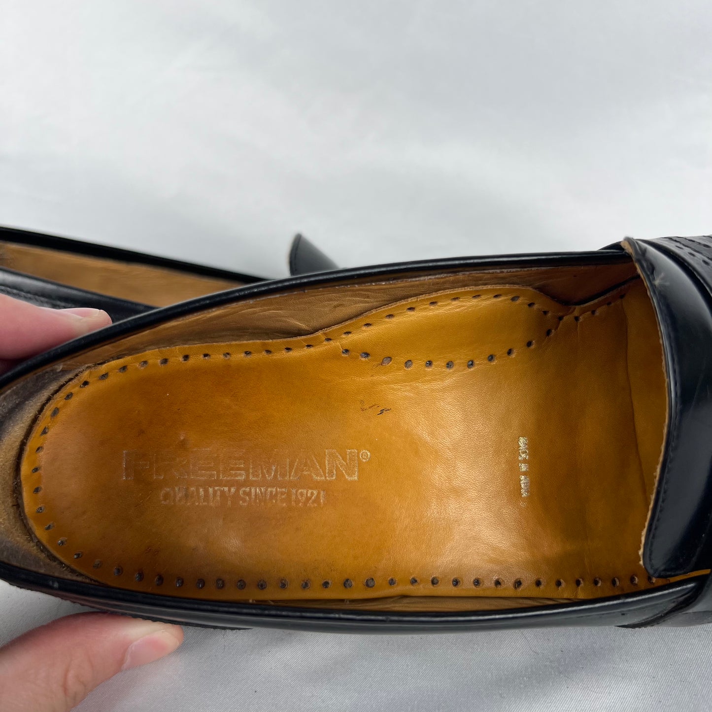 Perfect 90s Black Leather Loafers- M's 9, W's 10.5