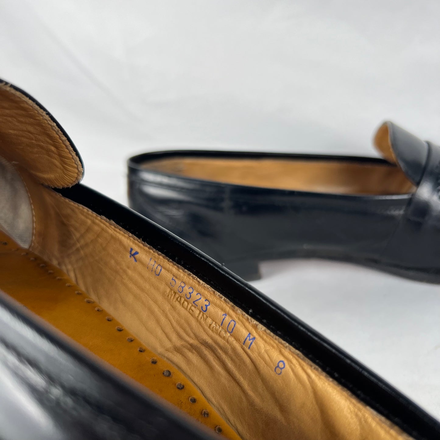 Perfect 90s Black Leather Loafers- M's 9, W's 10.5