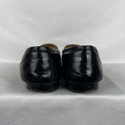 Perfect 90s Black Leather Loafers- M's 9, W's 10.5