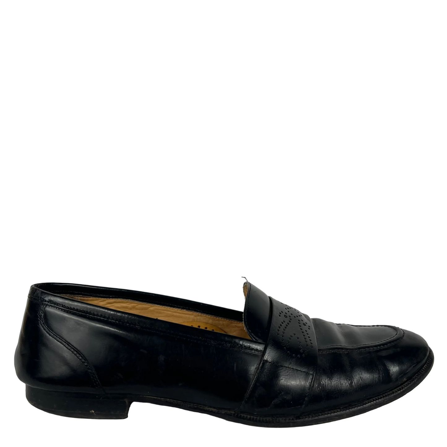 Perfect 90s Black Leather Loafers- M's 9, W's 10.5