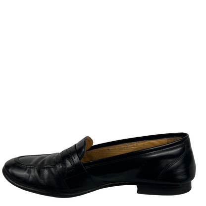 Perfect 90s Black Leather Loafers- M's 9, W's 10.5