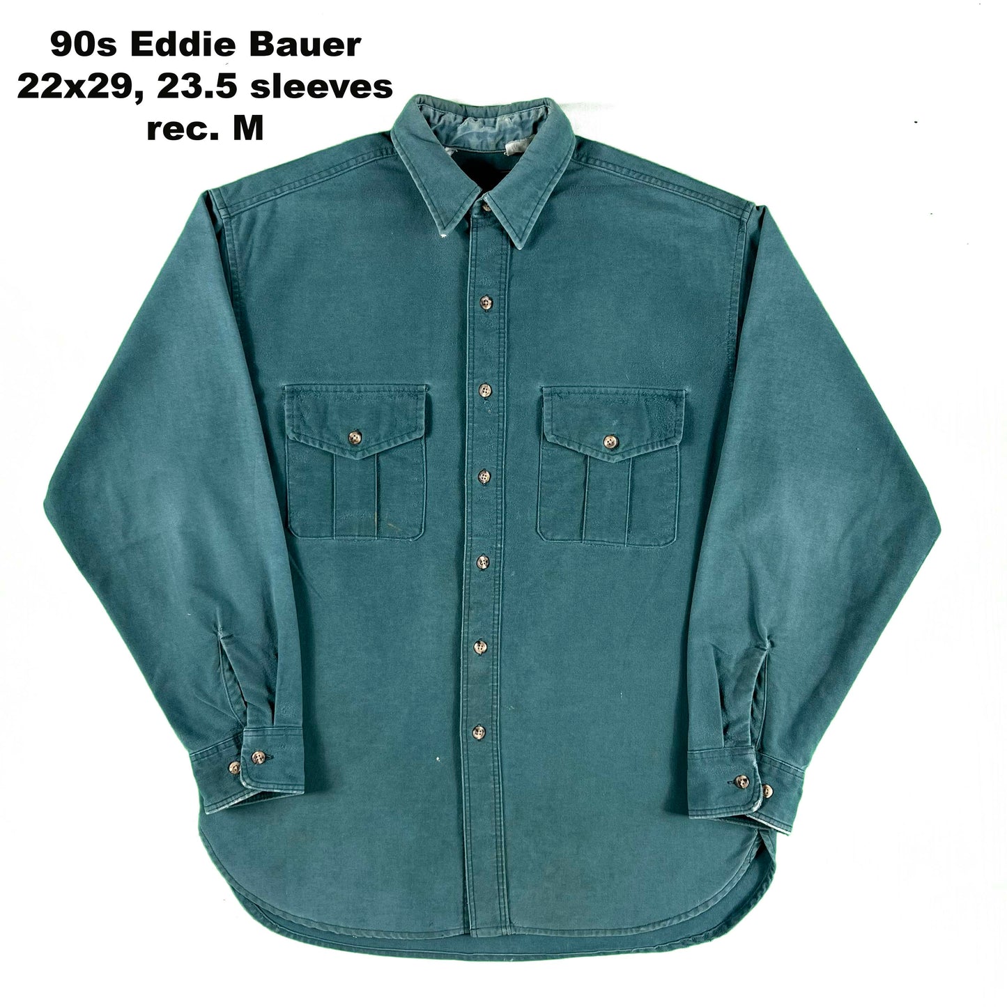 Vintage Eddie Bauer 100% Cotton Chamois Shirts- SELECT SHIRT