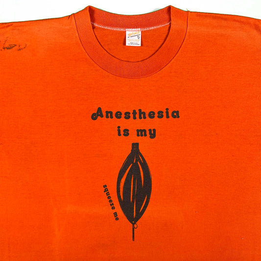 70s 'Anesthesia is my...' Tee- L