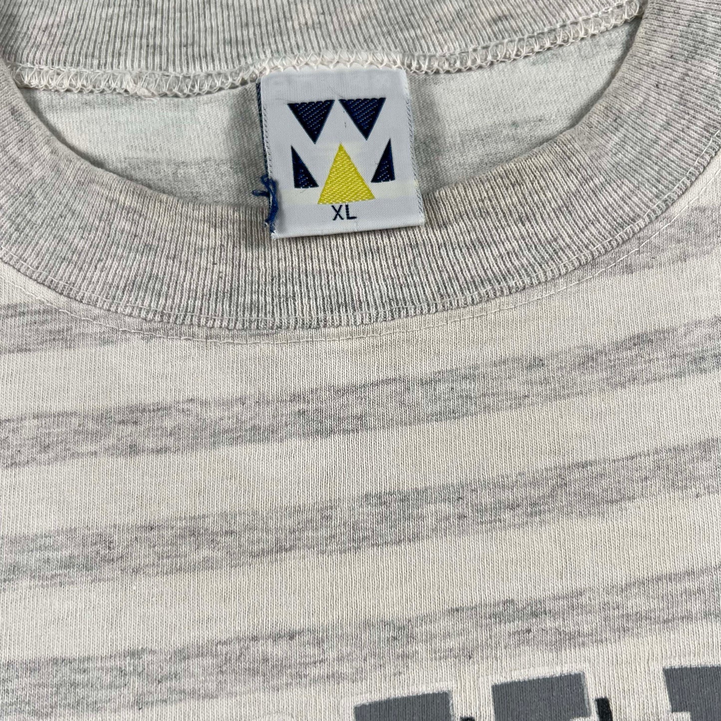 90s Striped Harvard Tee- XL