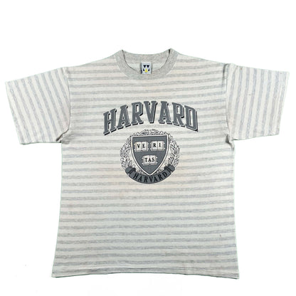 90s Striped Harvard Tee- XL