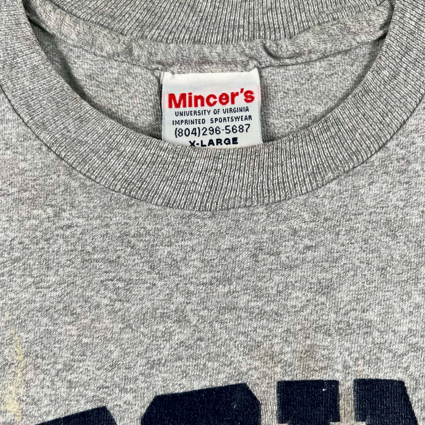 90s Rayon Blend Virginia Tee- XL