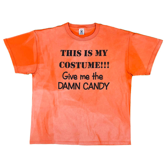 00s Sun Faded 'This is my Costume!!! Give me the Damn Candy' Tee- XL