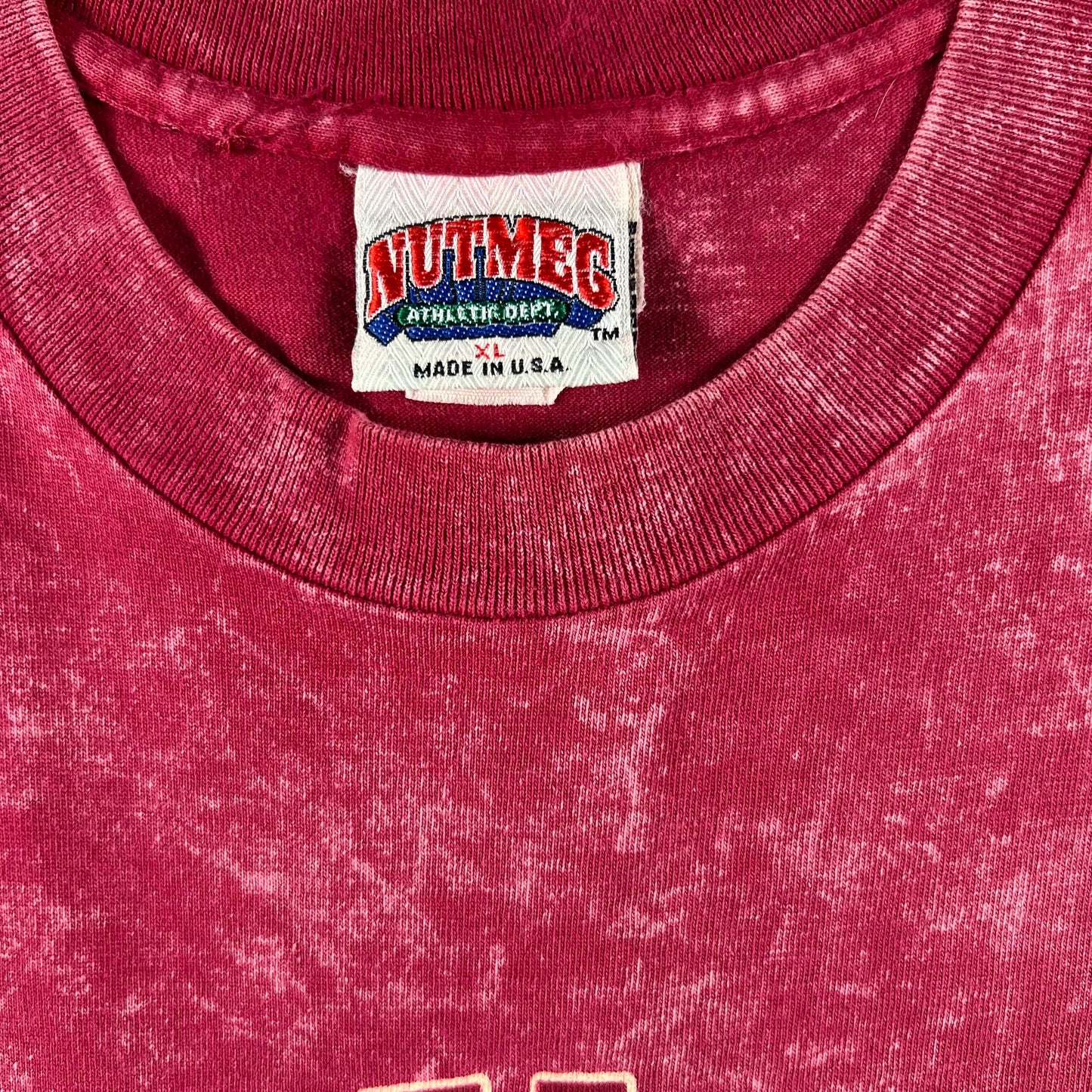 90s Harvard Crimson Football Tee- XL
