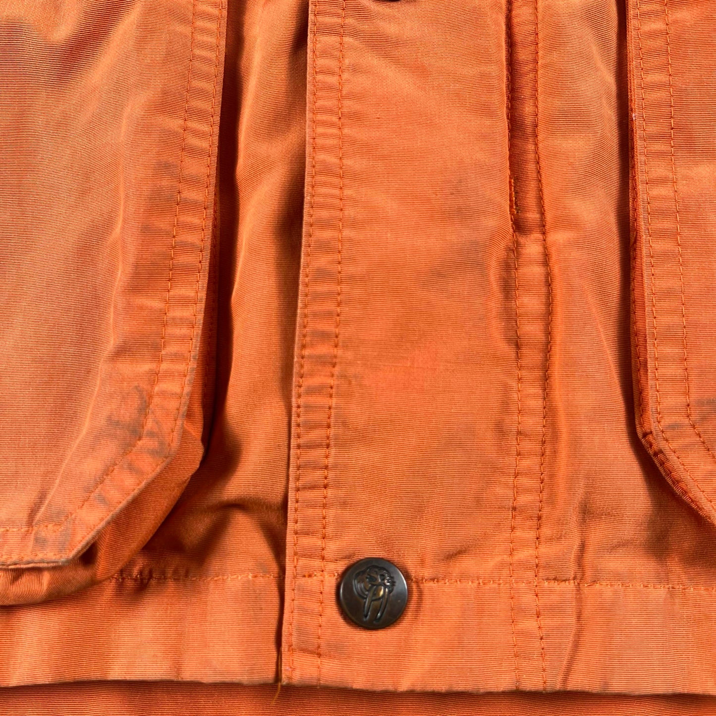 70s/80s Walrus Hooded Jacket- L