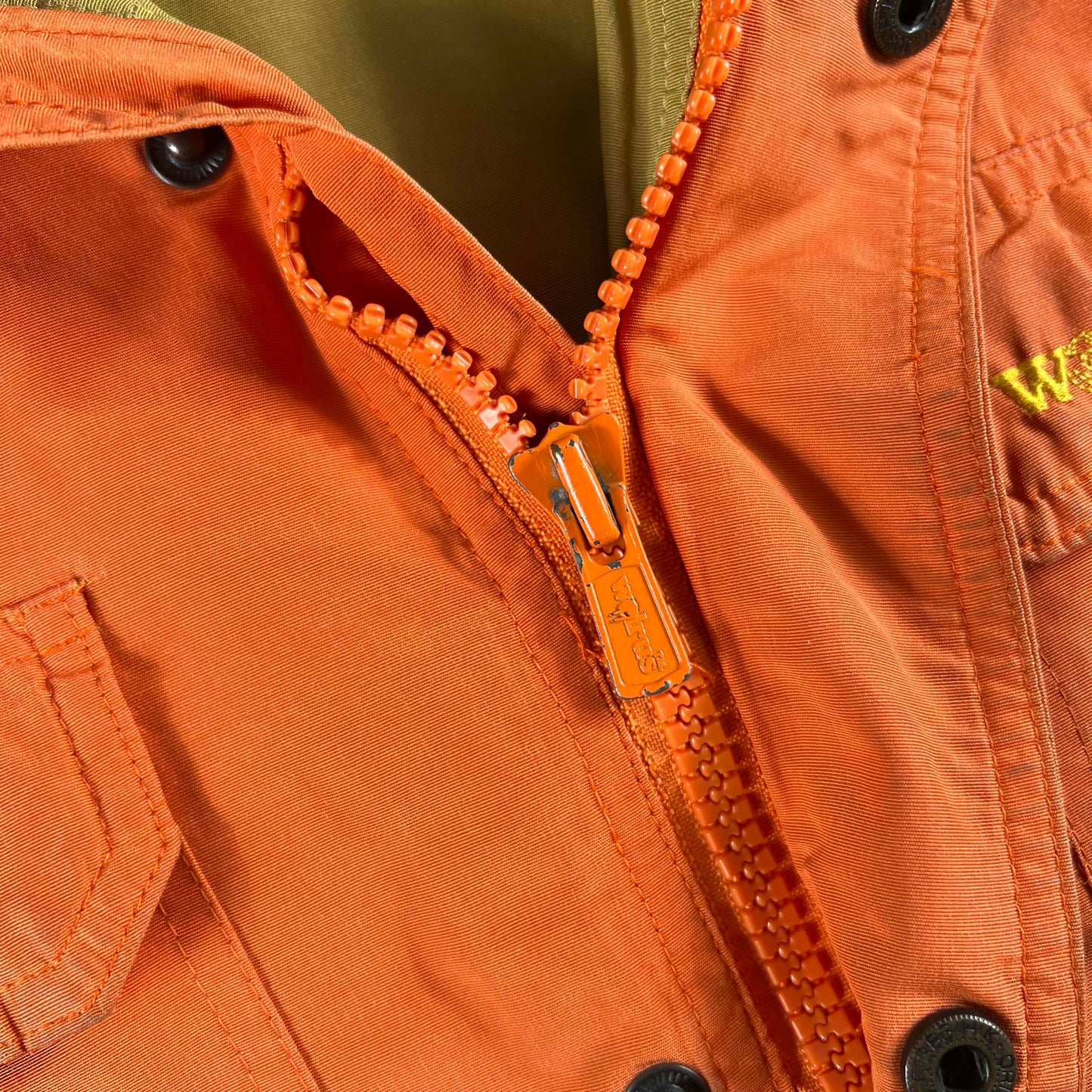 70s/80s Walrus Hooded Jacket- L
