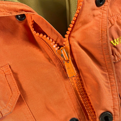 70s/80s Walrus Hooded Jacket- L