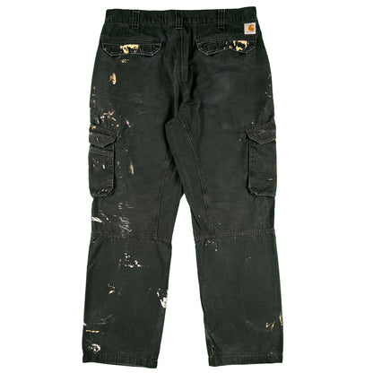 Carhartt Black Ripstop Cargo Painter's Pants- 34x30