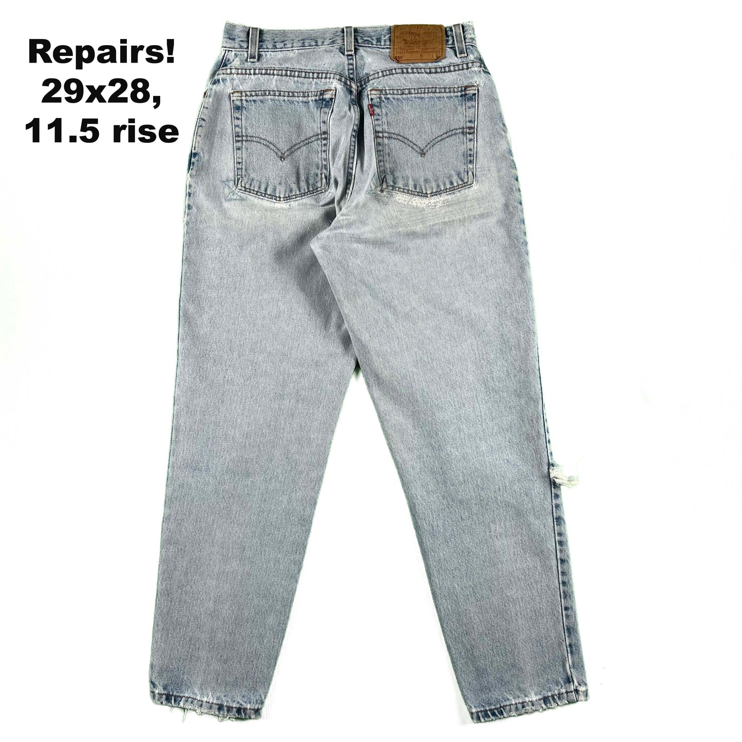 80s/90s Levi's 550s 'Relaxed Fit' Denim- SELECT PAIR