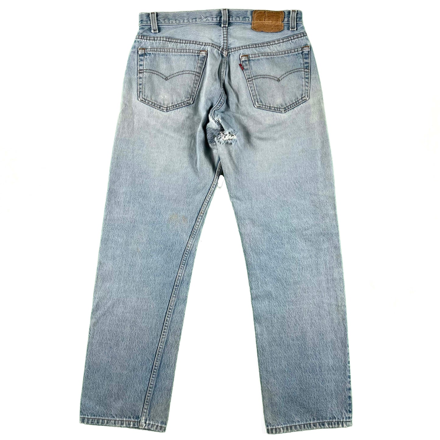 80s Light Wash Levi's 501 Denim- 31x29