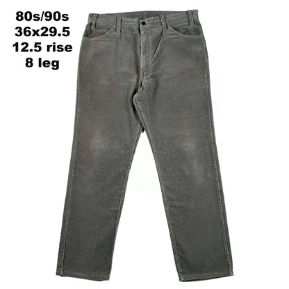 70s Levi's Straight Leg Corduroy Pants- SELECT PAIR