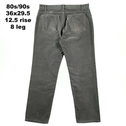 70s Levi's Straight Leg Corduroy Pants- SELECT PAIR