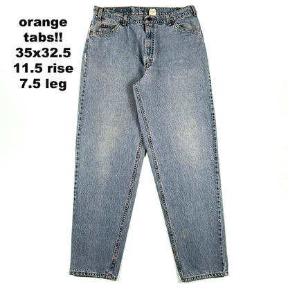 80s/90s Levi's 560s 'Loose Fit' Denim- SELECT PAIR