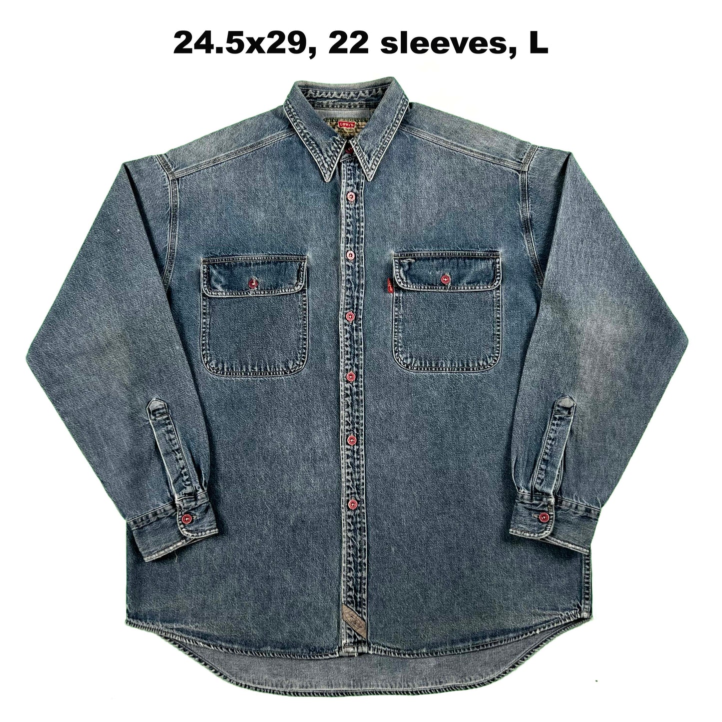 90s/Y2K Levi's 100% Cotton Over Shirts- SELECT SHIRT