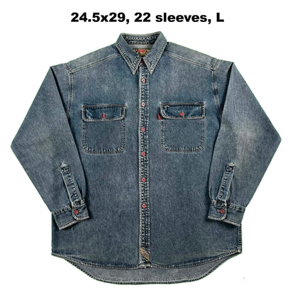 90s/Y2K Levi's 100% Cotton Over Shirts- SELECT SHIRT