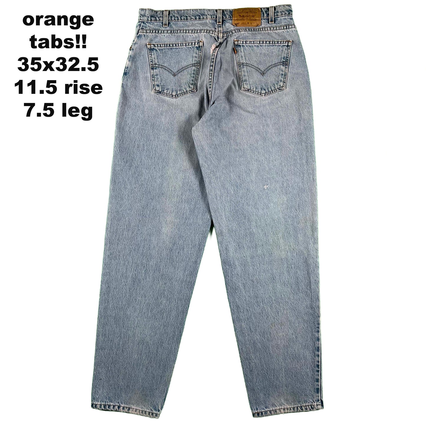 80s/90s Levi's 560s 'Loose Fit' Denim- SELECT PAIR